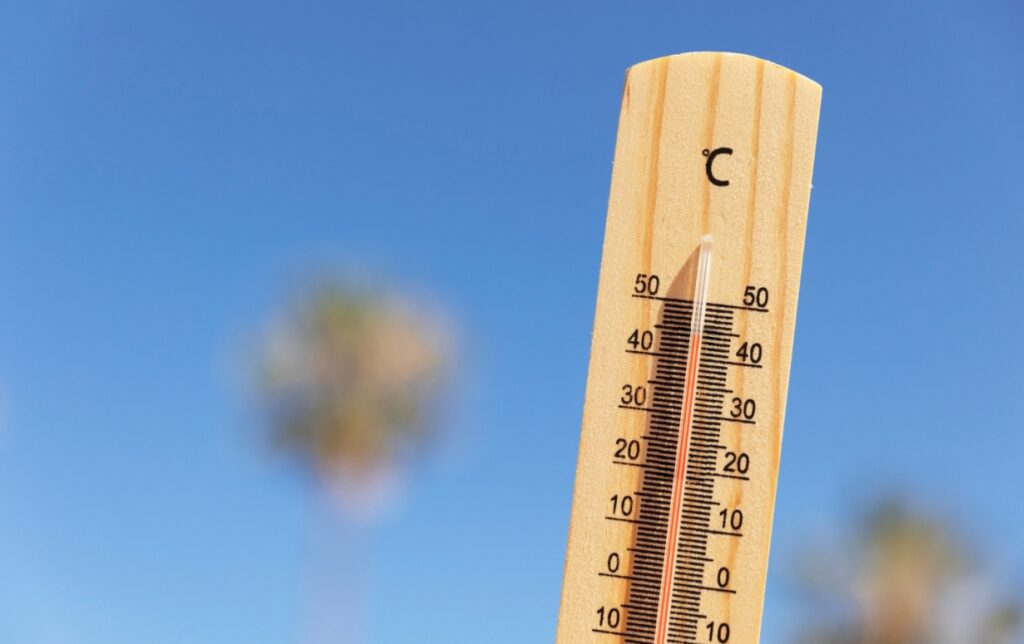 Ostrzeżenie meteorologiczne o pierwszostopniowych upałach w Warszawie i województwie mazowieckim